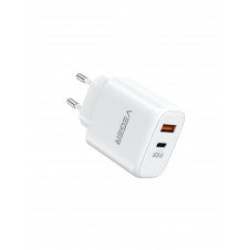 VEGER 65W1A1C cargador de dispositivo móvil Ordenador portátil, Teléfono móvil, Netbook, Portátil, PDA, Universal Blanco USB Carga rápida Interi