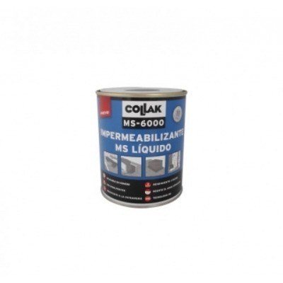 IMPERMEABILIZANTE MS M-6000 COLLAK 1KG GRIS