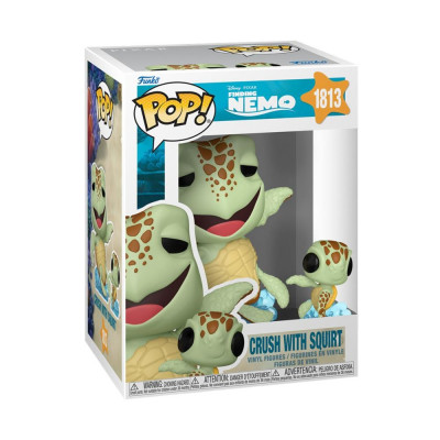 Funko pop & buddy: buscando a nemo - crush w - squirt
