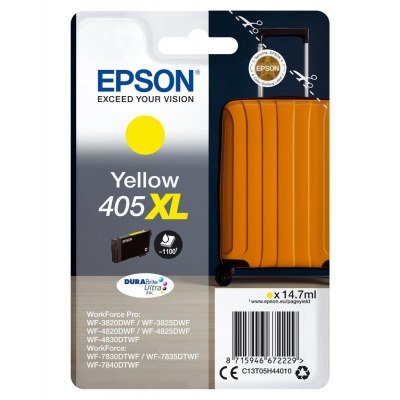 Cartucho epson singlepack yellow 405xl durabrite ultra ink