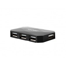 Hub natec locust 4 puertos usb 2.0 negro