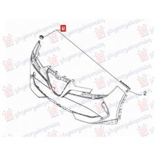 SOPORTE LATERAL PARA PARACHOQUE DELANTERO(PLASTICO)(O)