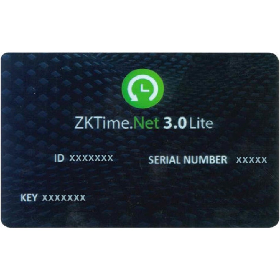 Licencia TimeNet SoftLite 5 Dispositivos ZKTeco