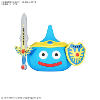 Maqueta bandai dragon quest clay monsters hero slime
