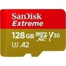 MEMORIA SD SANDISK EXTREME 128G CL10 U3 V30 180MBS SDSDXVA 128G GNCIN