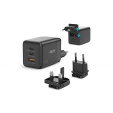 Acer HP.DSCAB.019 cargador de dispositivo móvil Universal Negro Corriente alterna Carga rápida Interior