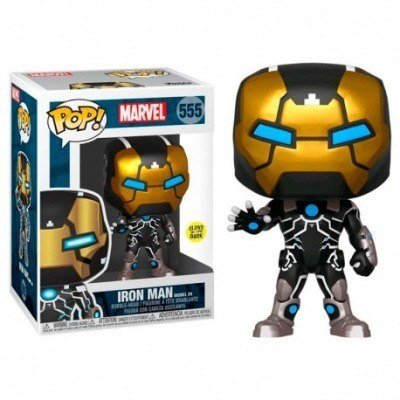Funko pop marvel 80th iron man modelo 39 brillo en la oscuridad 43965