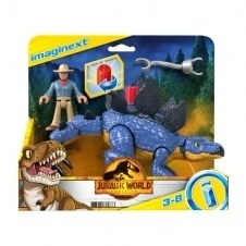 Figura mattel jurassic world stegosaurus