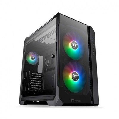 Caja ordenador gaming e - atx thermaltake view 51 tg argb cristal templado - negro