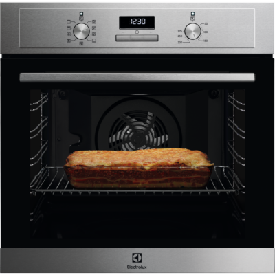 HORNO ELECTROLUX EOF3H54X MULT.9 INOX A+ AQUA 72L GUIAS TELESC.