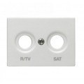 TAPA TV-RADIO-SAT CORAL BLANCO