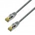 Aisens Cable De Red Rj45 Lszh Cat.7 600 Mhz S/Ftp Pimf Awg26 Gris 10M