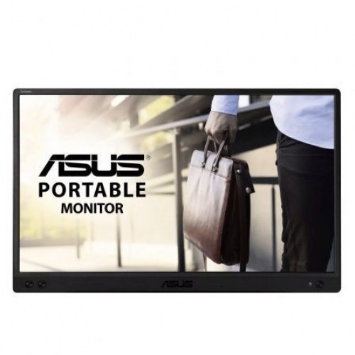 Monitor Portátil Asus ZenScreen MB166B 15.6/ Full HD/ Negro