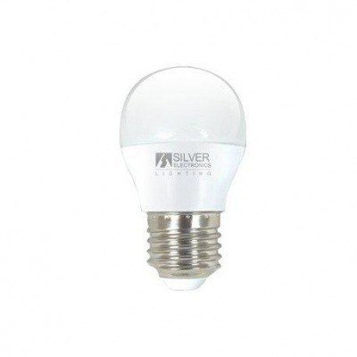 Bombilla LED ESFERICA E27 5W Luz Blanca 5000K