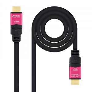 Cable HDMI Nanocable, V2.0, 4K@60Hz, A/M-A/M, 30 metros