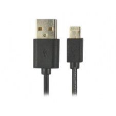 Cable CONCEPTRONIC Lightning 1m Negro (CTUSBLIGHTB)