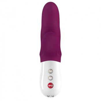 Vibrador para el Punto G Miss Bi Grape and White