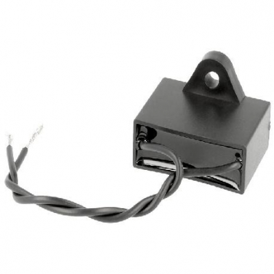 Condensador MOTOR 16uF 450Vac con Cables Fijacion Tornillo Pasante M4
