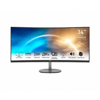 MONITOR 34 MSI PRO MP341CQ NEGRO