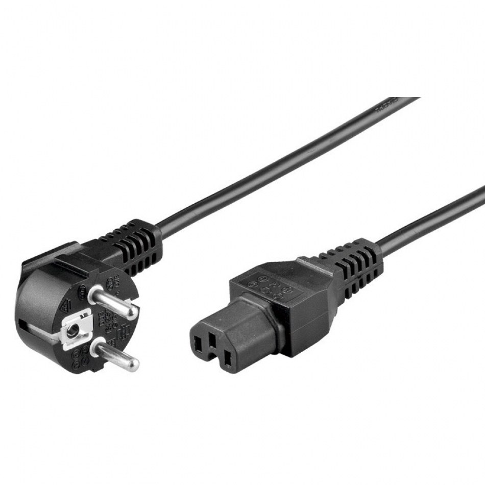 Cable Alimentacion IEC320-C15 a SCHUKO 16A 2m