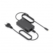 AISENS Cargador De Sobremesa GaN 90W PD3.0 1xUSB-C 1.8m, Negro