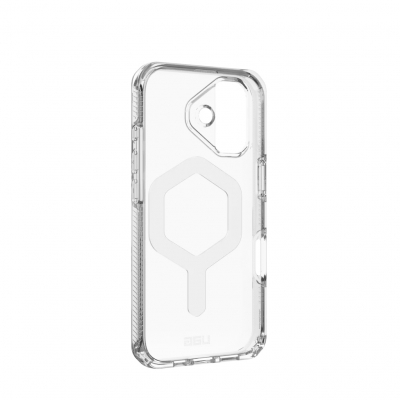 Plyo funda para teléfono móvil 16 cm (6.3) Transparente, Blanco