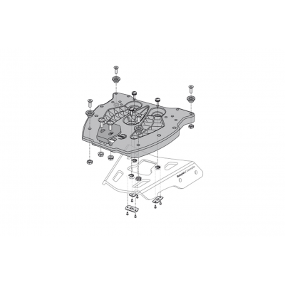 Adaptador para portaequipajes ALU-RACK SW-MOTECH GPT.00.152.400