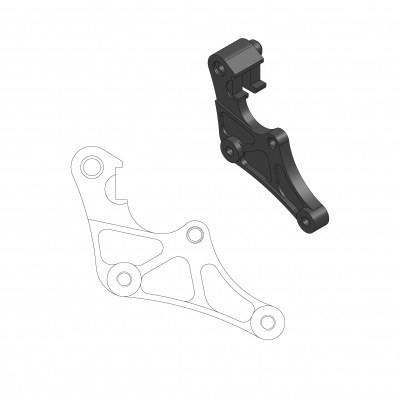 Soporte adaptador para disco de freno Supermoto Street MOTO-MASTER 211074