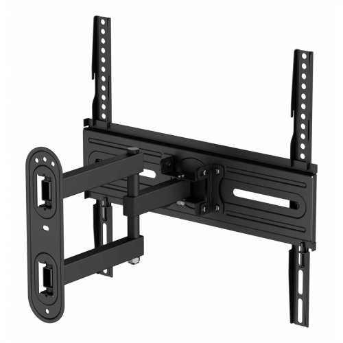 AISENS - SOPORTE ECO GIRATORIO, INCLINABLE Y NIVELABLE PARA MONITOR/TV 35KG DE 32-65, NEGRO