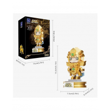 Leo mini set construccion 13 cm saint seiya