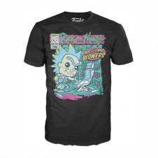 Camiseta funko series tv rick & morty morty mind blowers 64530