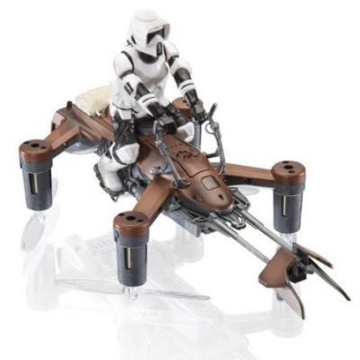 DRON CUADRICOPTERO PROPEL STAR WARS 74-Z SPEEDER BIKE - BLUETOOTH - 3 VELOCIDADES - EMISORA 2.4GHZ - TECNOLOGÍA LI-FI - ED. ESTÁNDAR