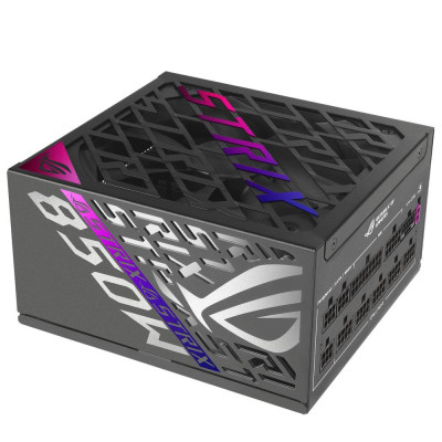 Fuente alimentacion asus rog strip 850p gaming atx 850w negra