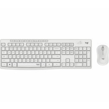 Logitech MK295 silent teclado y raton RF inalambrico qwertz aleman blanco