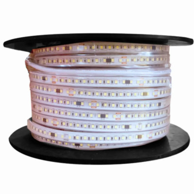 TIRA LED 6500K 230Vac 10,5W/m 60LED/m IP65 100 metros Silver