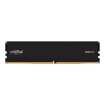 Memoria ram ddr5 16gb crucial pro - udimm - 6000 mhz - pc5 48000 - cl48