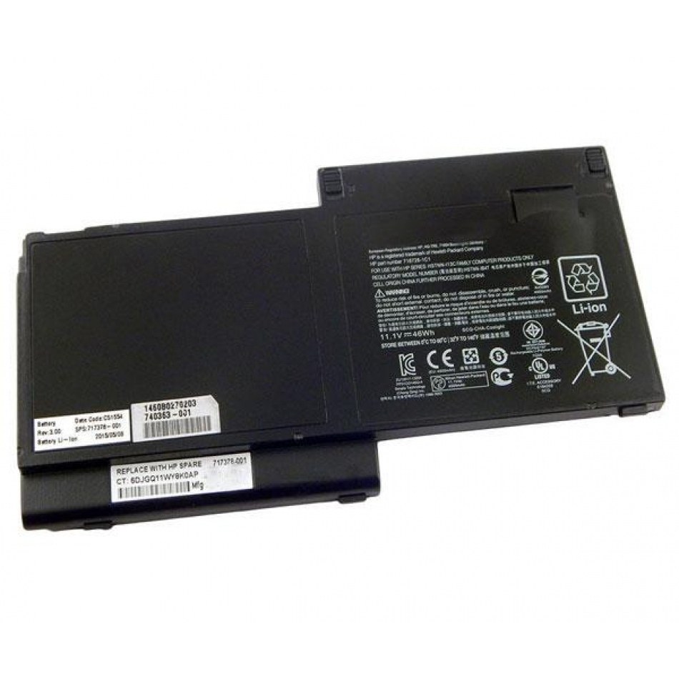 Batería para portátil Hp Elitebook 720 G1 / 820 G1 / 820 G2 / 11.1v / 4.000 Mah / Sb03xl