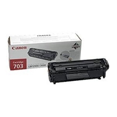 Toner canon 703 negro 2000 páginas lbp2900 - lbp3000