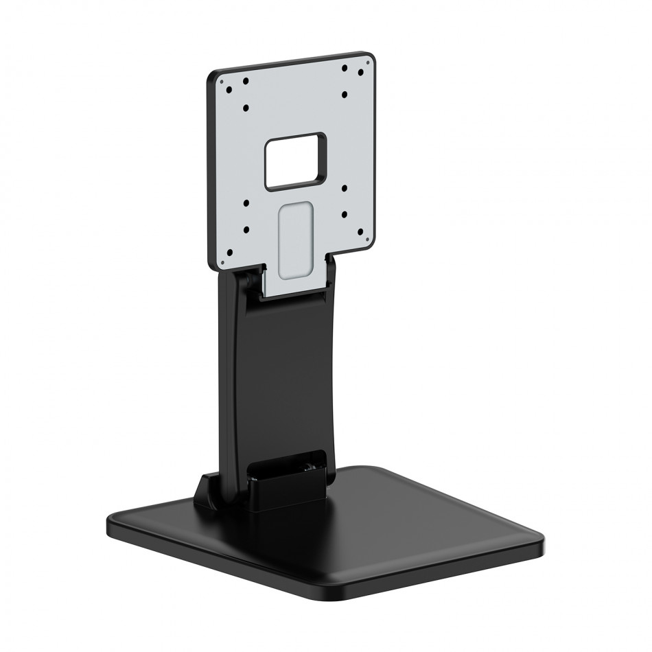 AISENS - SOPORTE DE MESA ECO INCLINABLE PARA MONITOR/POS 6.5KG DE 10-27, NEGRO