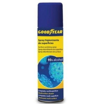 Goodyear Spray Limpiador Higienizante de Superficies Alcoholico 500ml