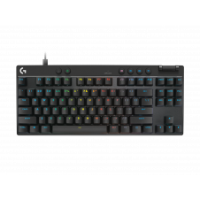 TECLADO LOGITECH G PRO X TKL RAPID ANALOG SWITCHES RGB USB GAMER