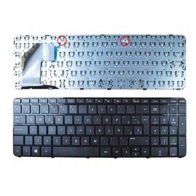 Teclado compatible para portátil HP Pavilion sleekbook 15-b con marco win8
