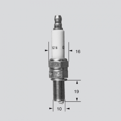 Bujías Champion / Tipos estándar y con resistencia CHAMPION CCH388