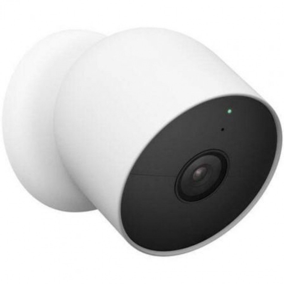 Cámara de Videovigilancia Google Nest Cam Exterior-Interior con Batería/ 130º/ Visión Nocturna/ Control desde APP