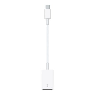 Cable usb tipo c a usb tipo a apple macho - hembra - blanco
