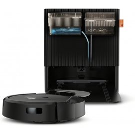 Robot aspirador iRobot Roomba Combo 10 Max + base AutoWash X085840, aspira, friega, autovaciado, lavado profundo, negro
