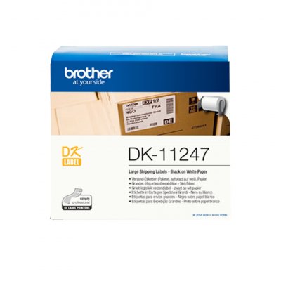 Etiquetas papel precortada brother dk11247 103 x 164 mm 180e ql1050 - ql1100
