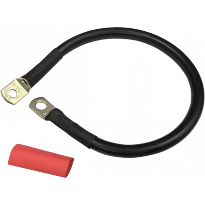 Cable de batería con tubo termorretráctil opcional DRAG SPECIALTIES E25-0091B-15