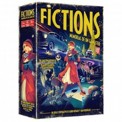 Juego de mesa fictions: memorias de un gangster