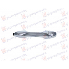 MANETA DELANTERA EXTERIOE CROMADA(AGUJERO DE BOMBIN)